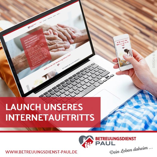 Launch unseres Internetauftritts